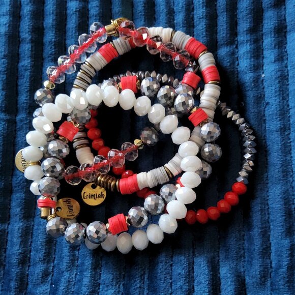 Erimish 5 stack bracelets - Picture 3 of 5